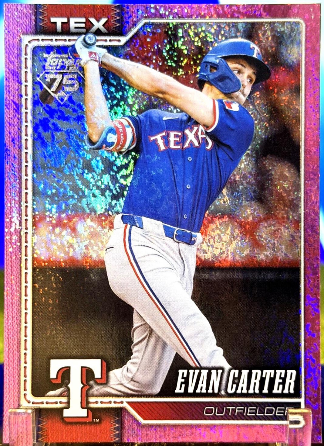 Evan Carter [Pink Holo] #110