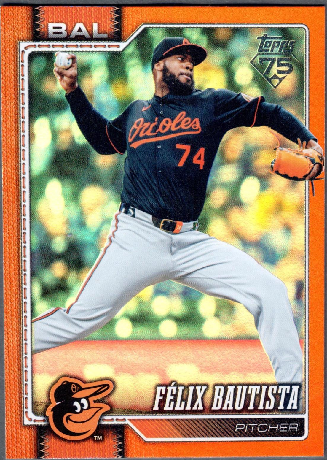 Felix Bautista [Orange Rainbow] #128