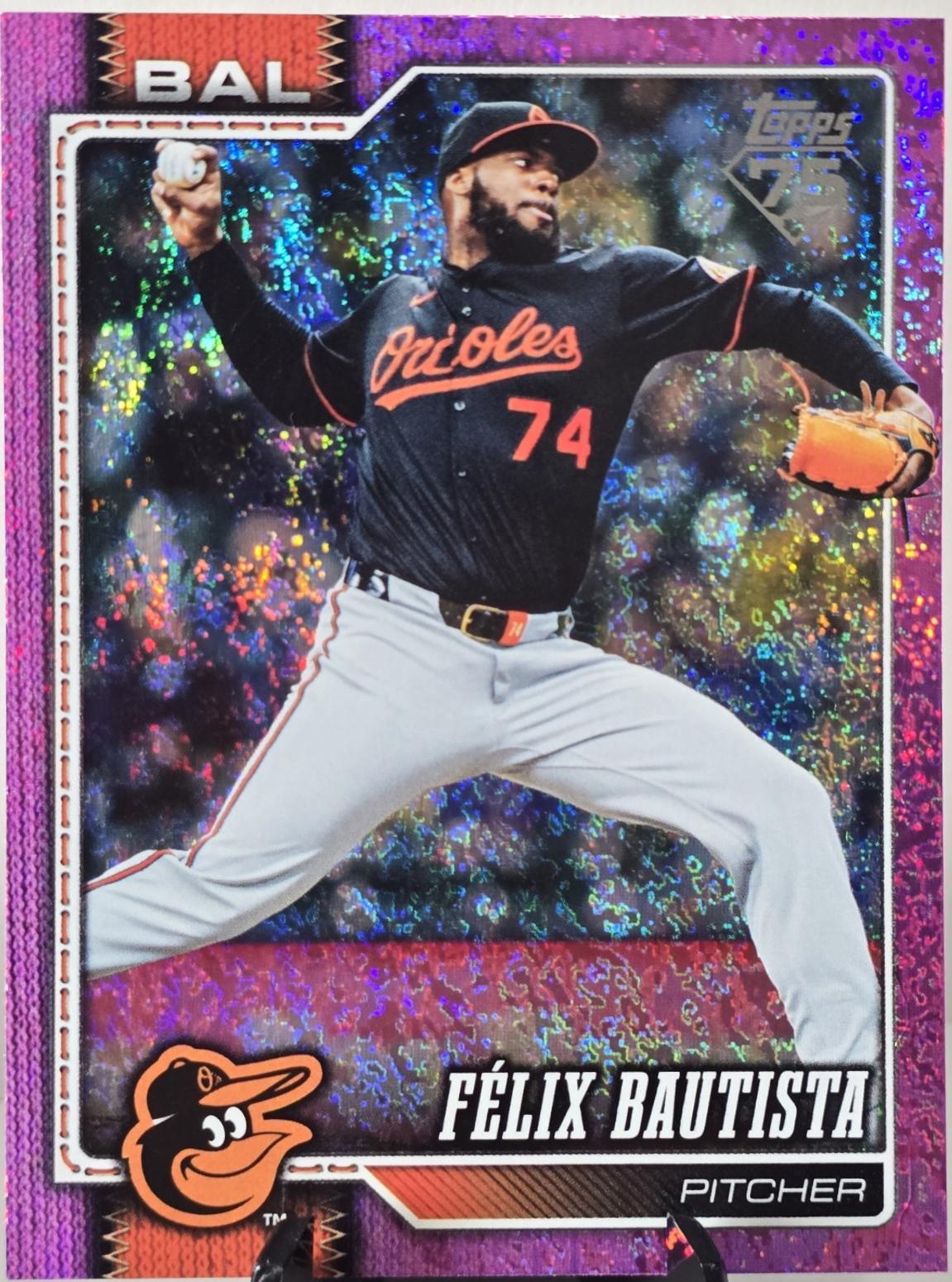 Felix Bautista [Pink Holo] #128