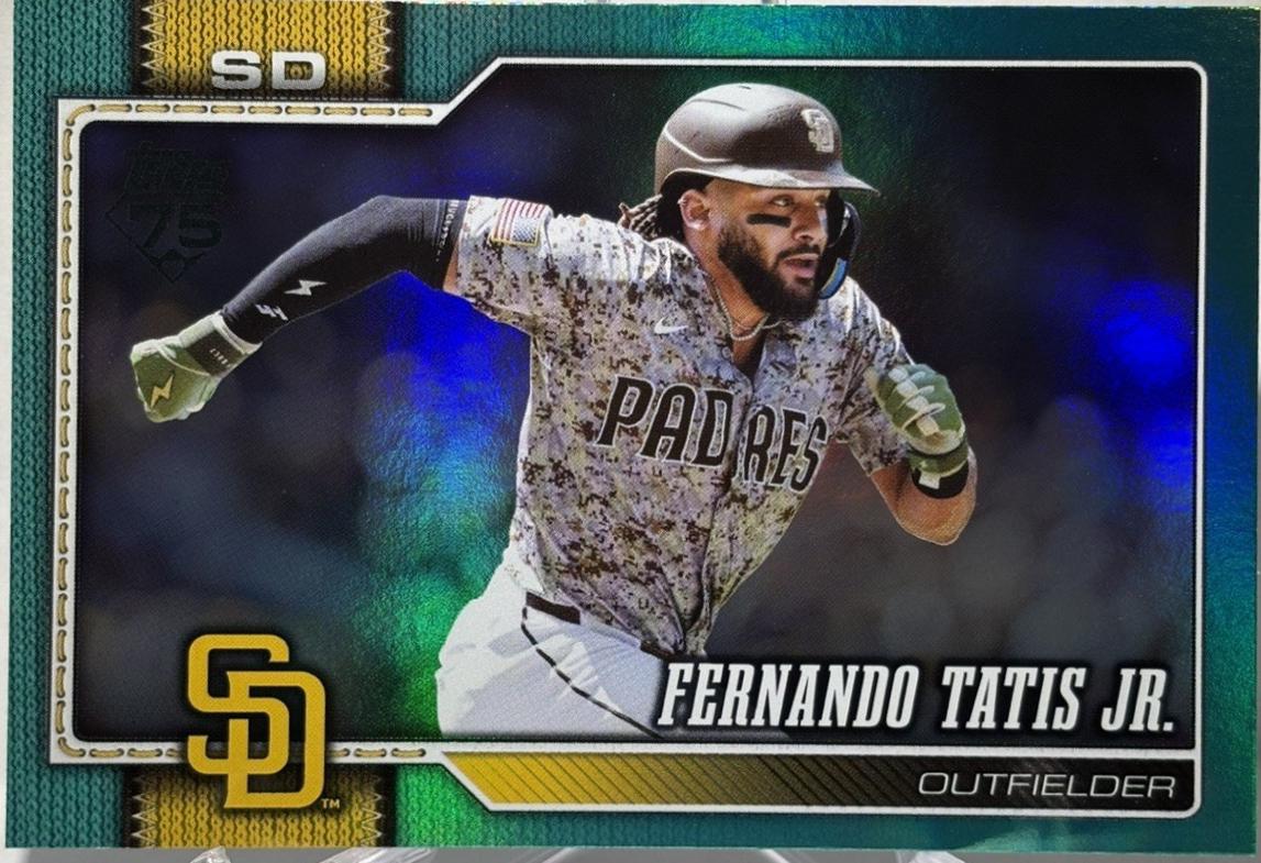 Fernando Tatis Jr. [Aqua Rainbow] #333