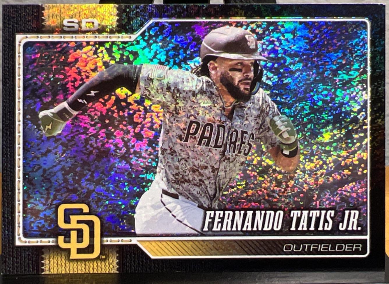 Fernando Tatis Jr. [Black Sandglitter] #333