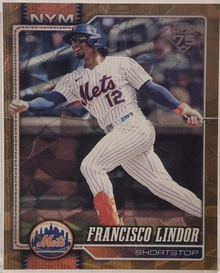 Francisco Lindor [Gold Diamante] #123