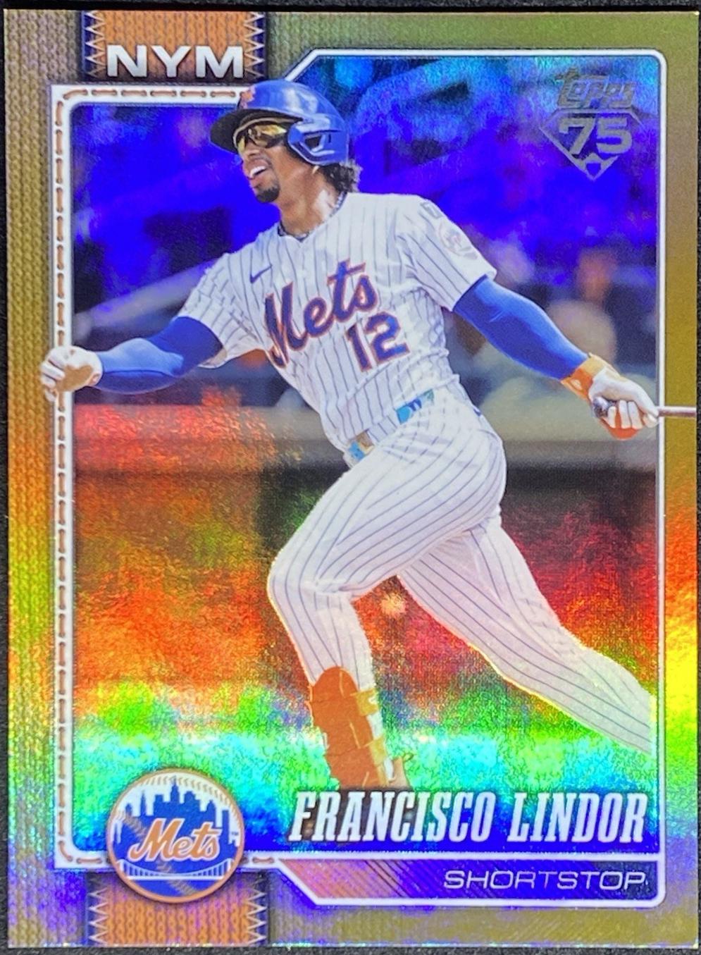 Francisco Lindor [Gold Rainbow] #123
