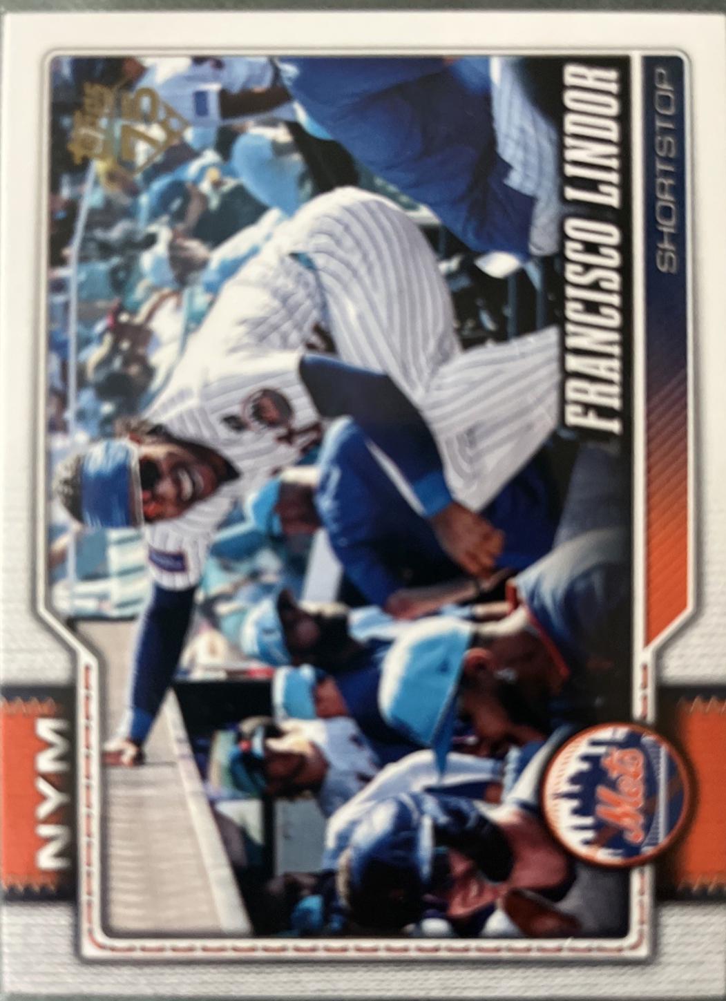 Francisco Lindor [Golden Mirror Variation] #123