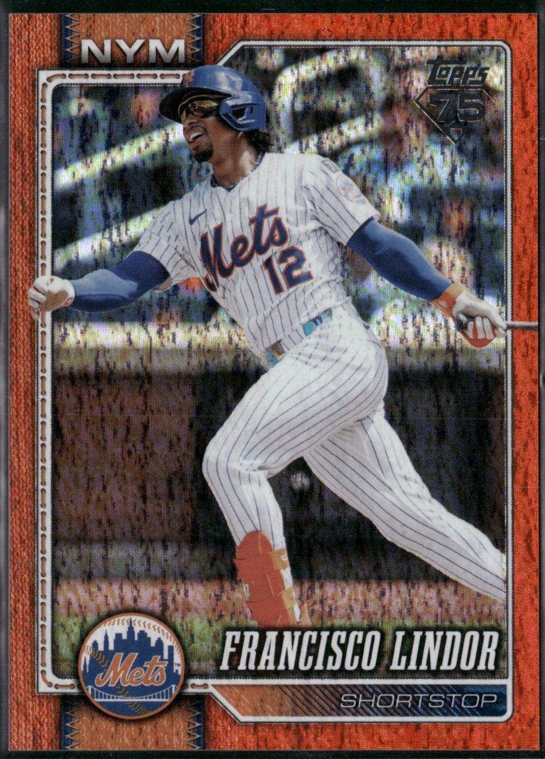 Francisco Lindor [Orange Holo] #123