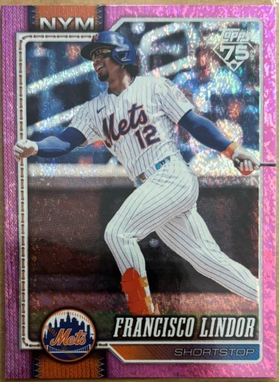 Francisco Lindor [Pink Holo] #123