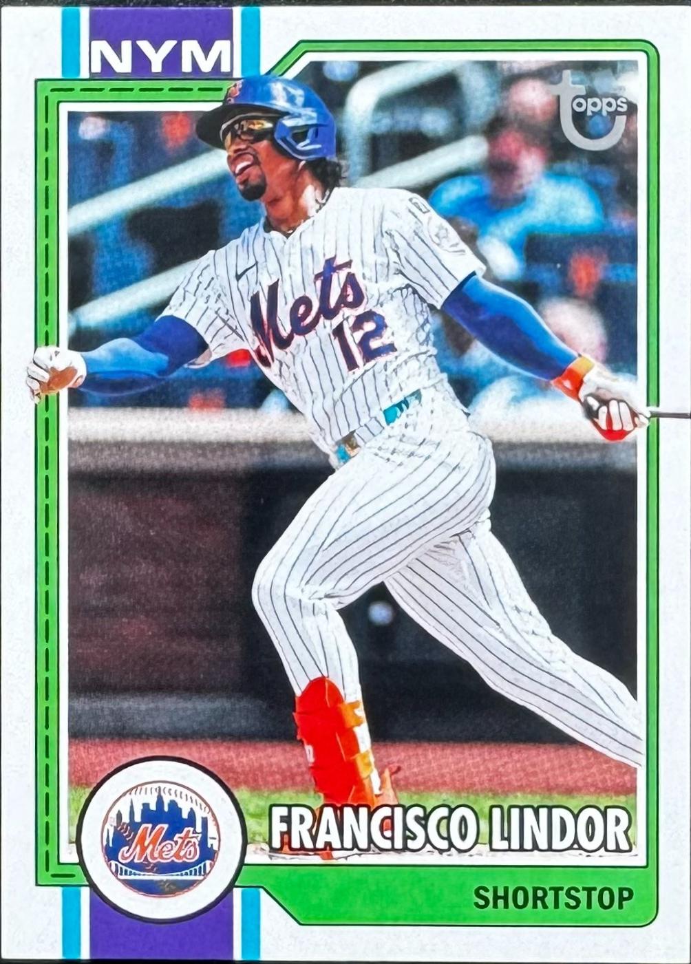 Francisco Lindor [Vintage Stock Variation] #123