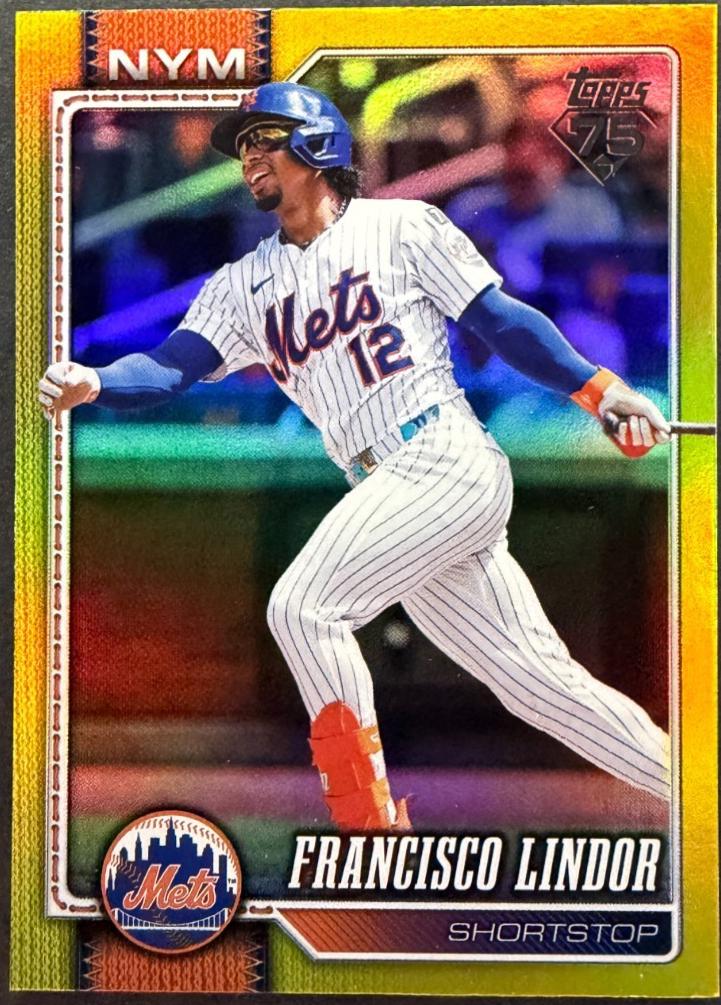 Francisco Lindor [Yellow Holo] #123