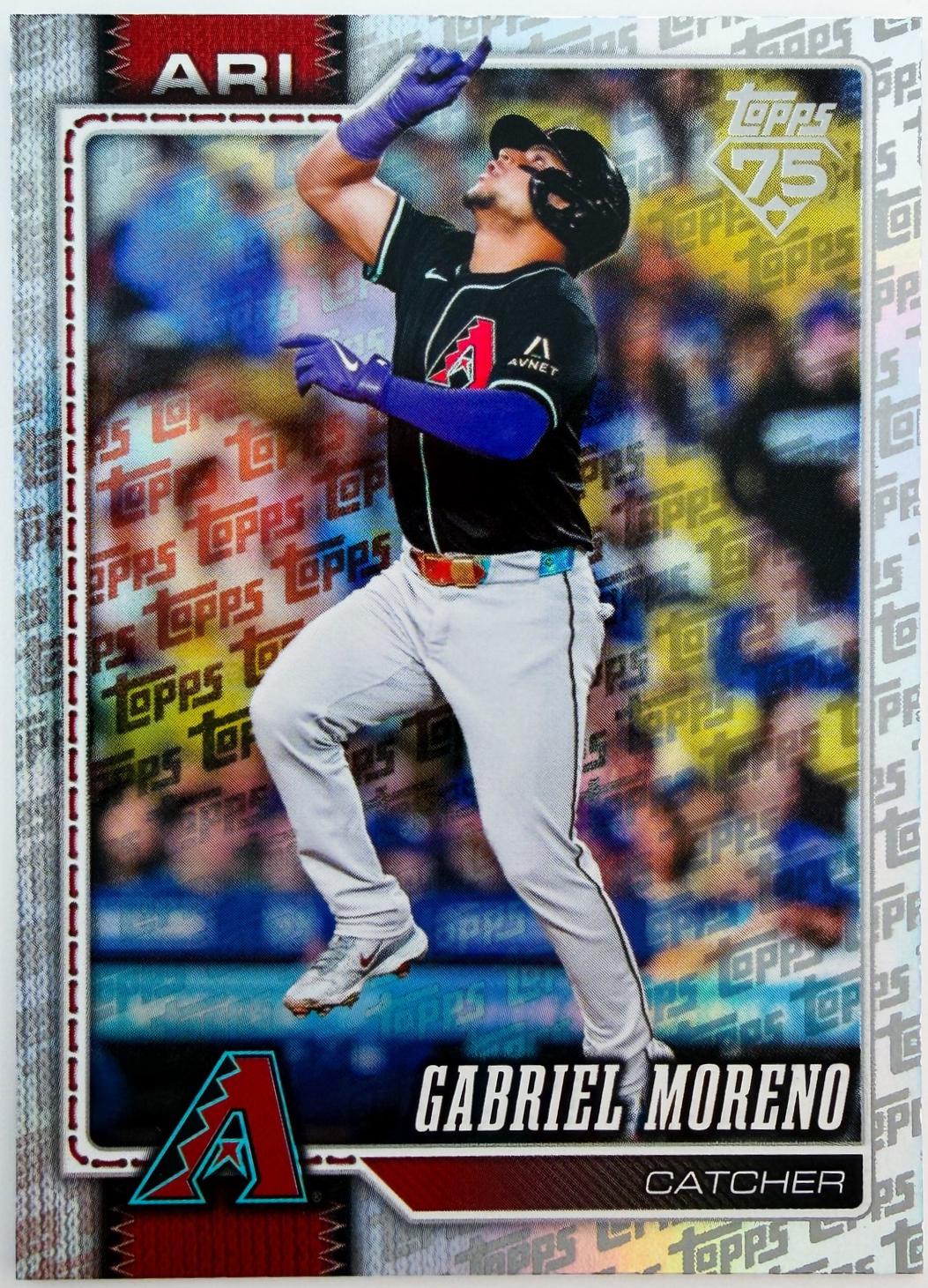 Gabriel Moreno [Topps Foil Pattern] #71