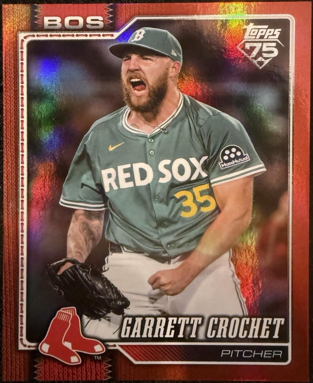Garrett Crochet [Red Sandglitter] #53