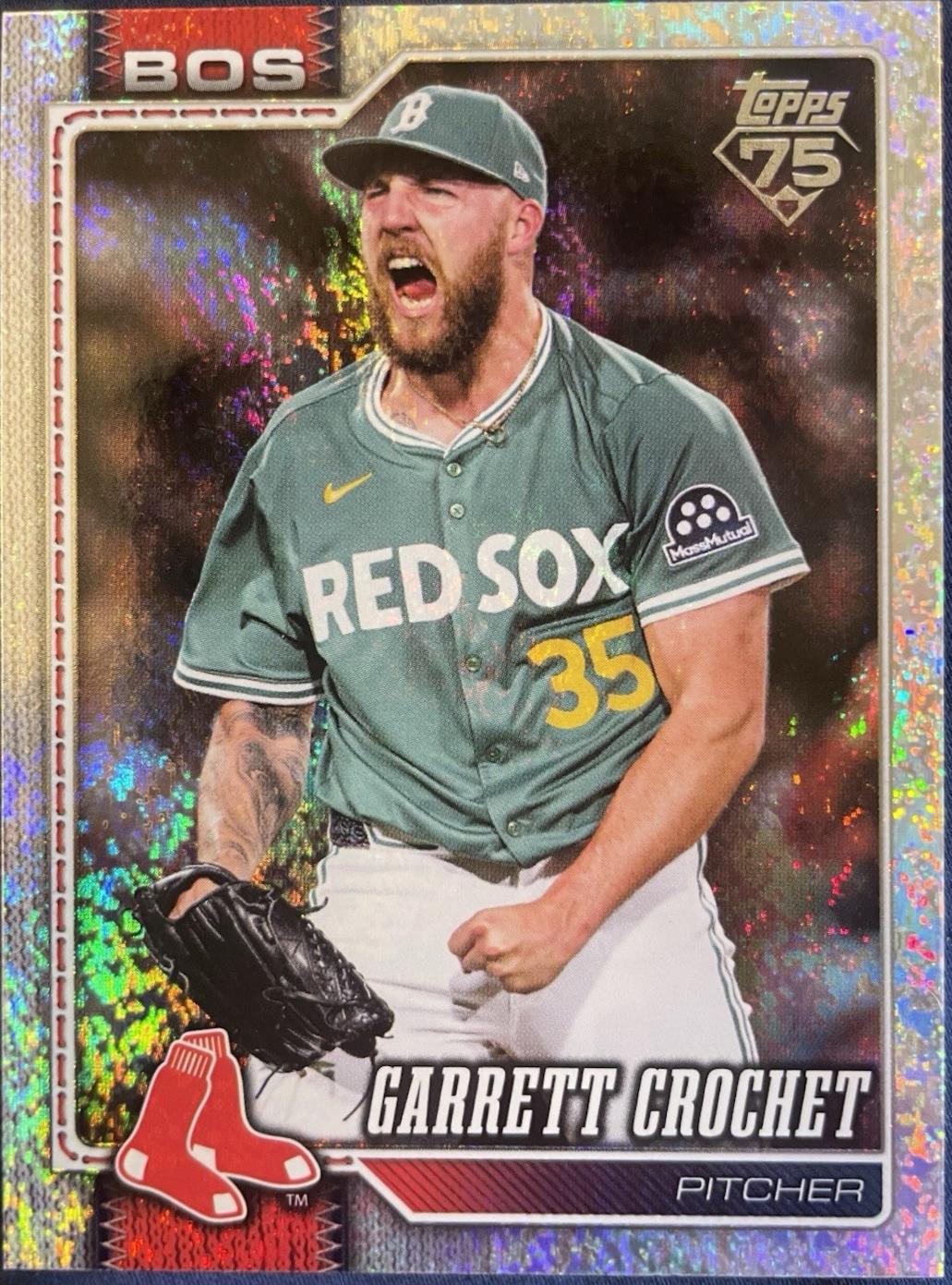 Garrett Crochet [Silver Crackleboard] #53