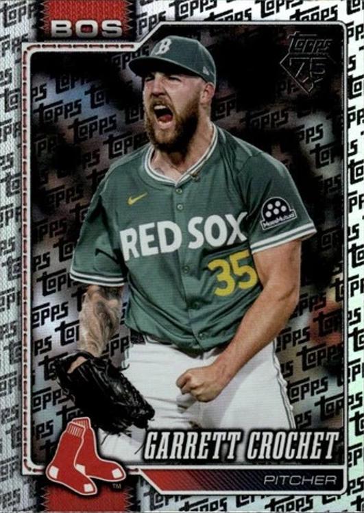 Garrett Crochet [Topps Foil Pattern] #53