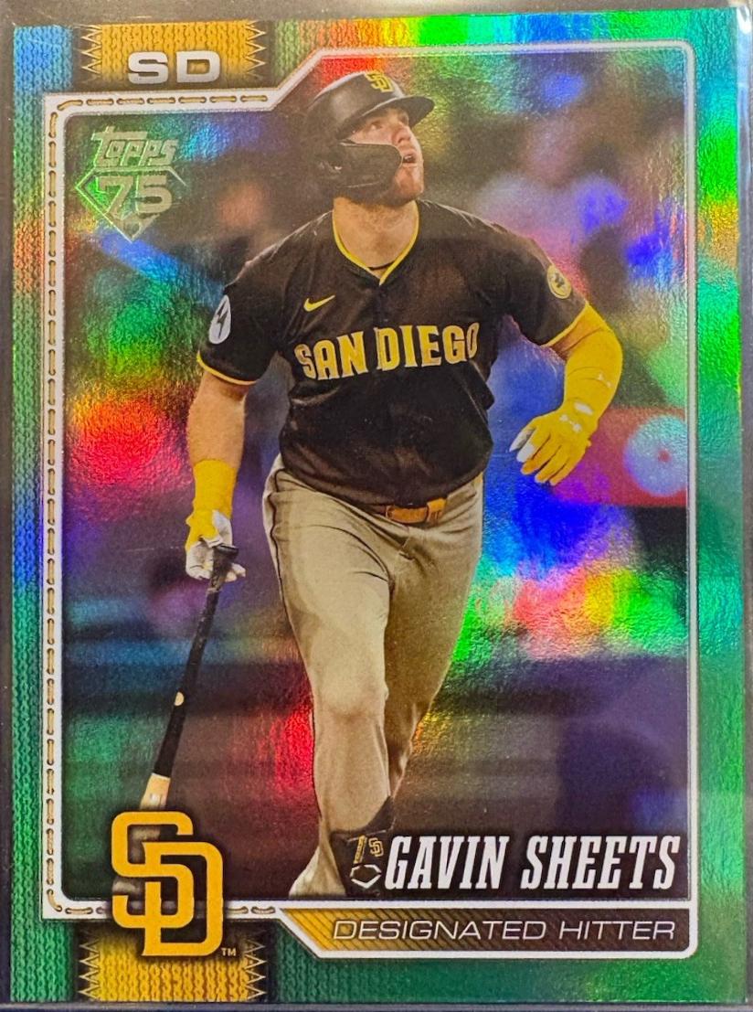 Gavin Sheets [Green Diamante] #216