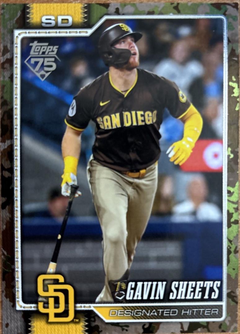 Gavin Sheets [Memorial Day Camo] #216