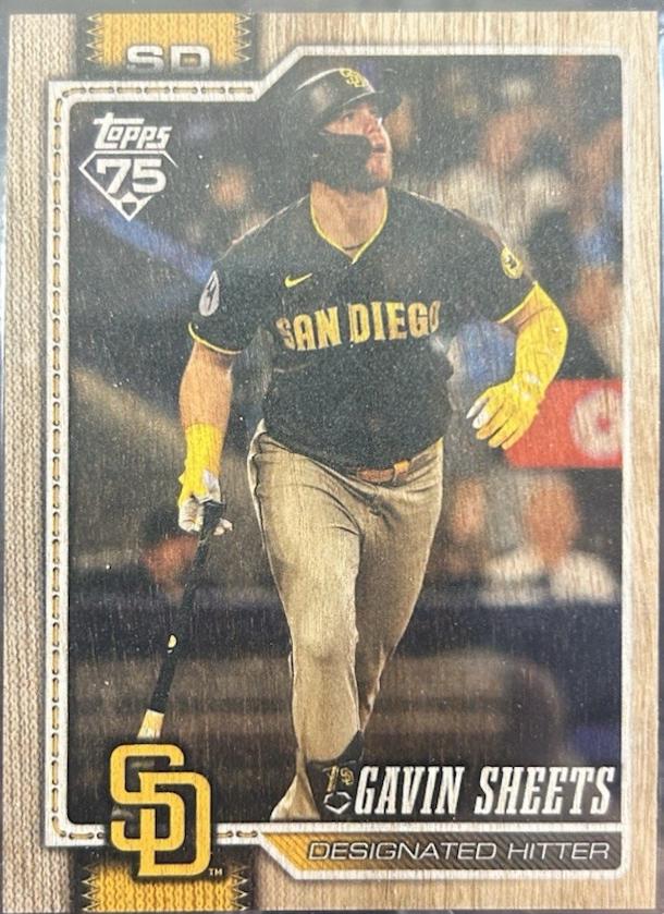 Gavin Sheets [Wood] #216