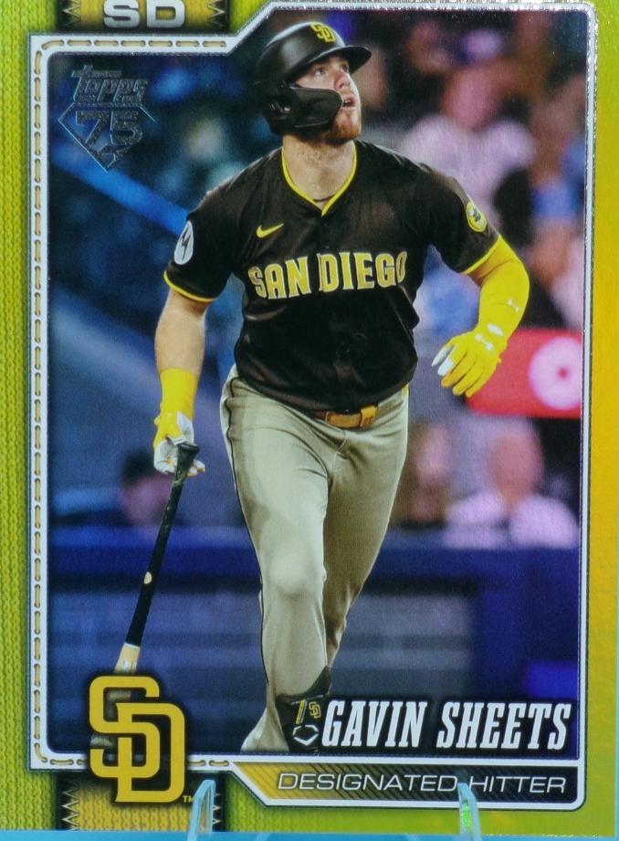 Gavin Sheets [Yellow Rainbow] #216