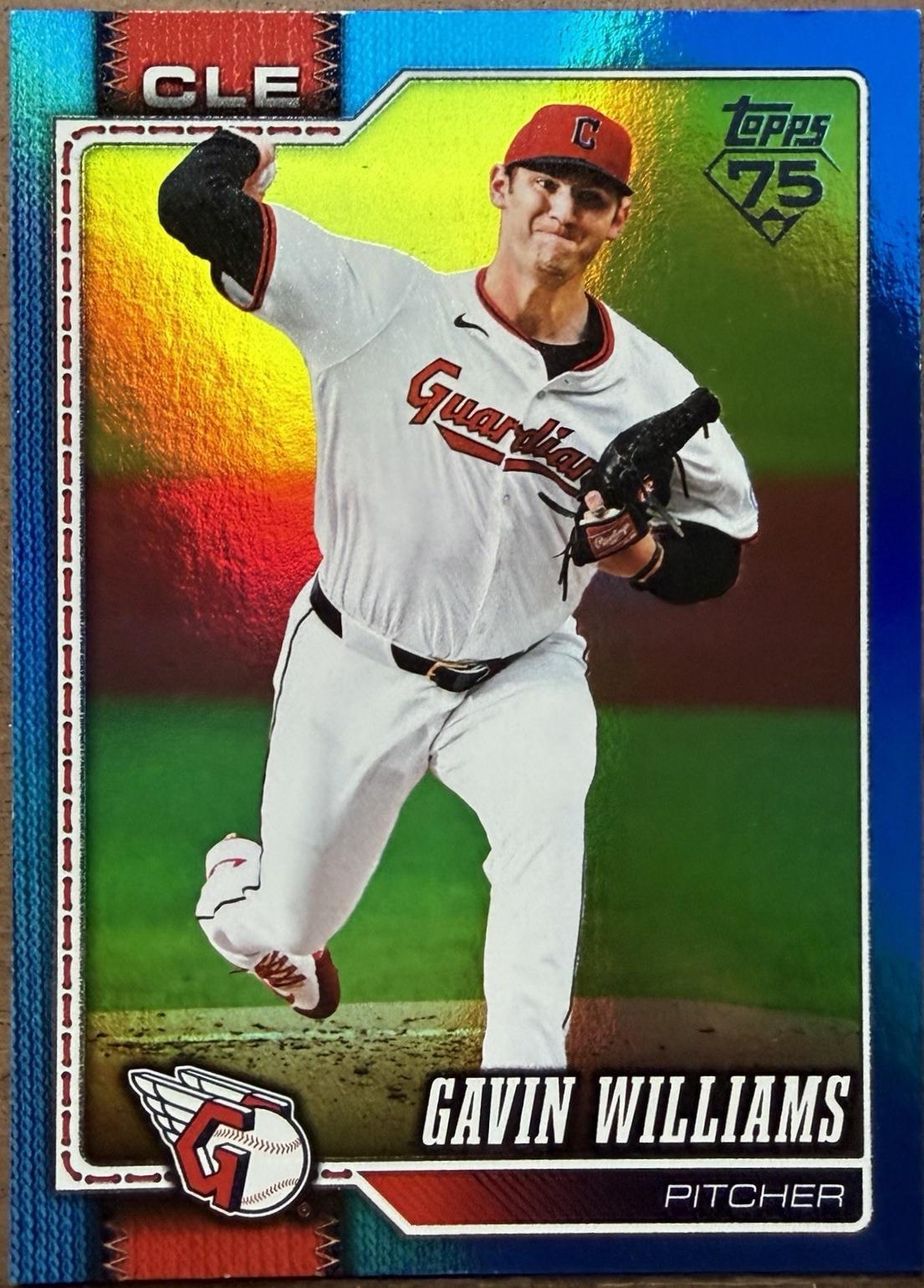 Gavin Williams [Blue Rainbow] #254
