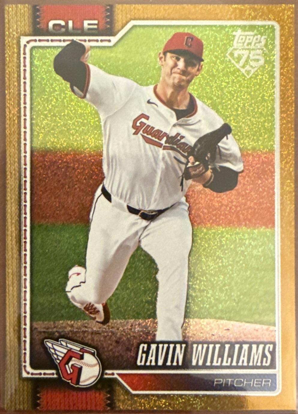 Gavin Williams [Gold Holo] #254