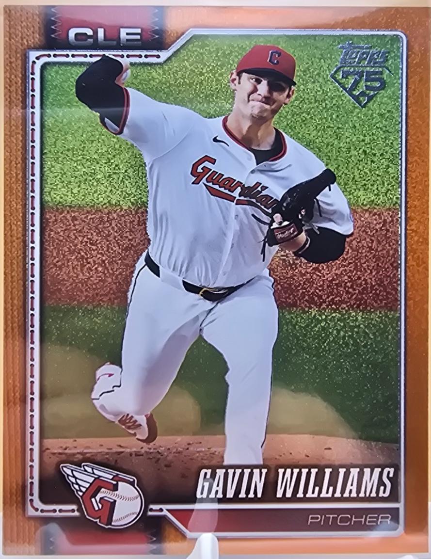 Gavin Williams [Orange Sandglitter] #254