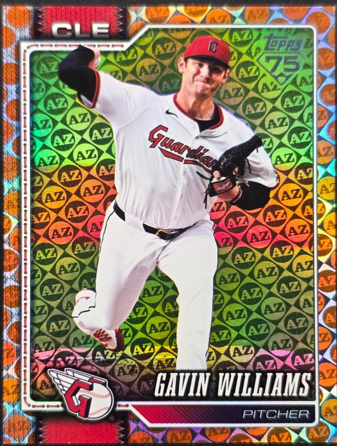 Gavin Williams [Orange Spring Training] #254