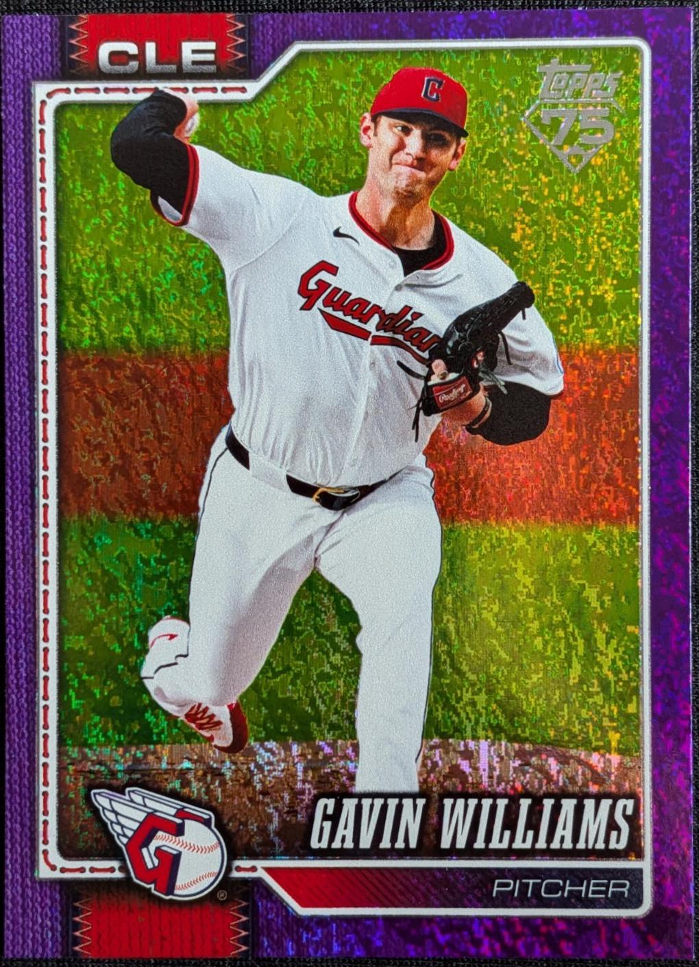 Gavin Williams [Purple Rainbow] #254