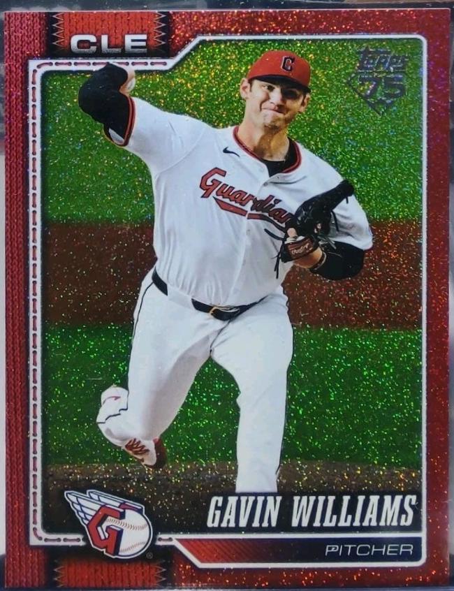 Gavin Williams [Red Sandglitter] #254