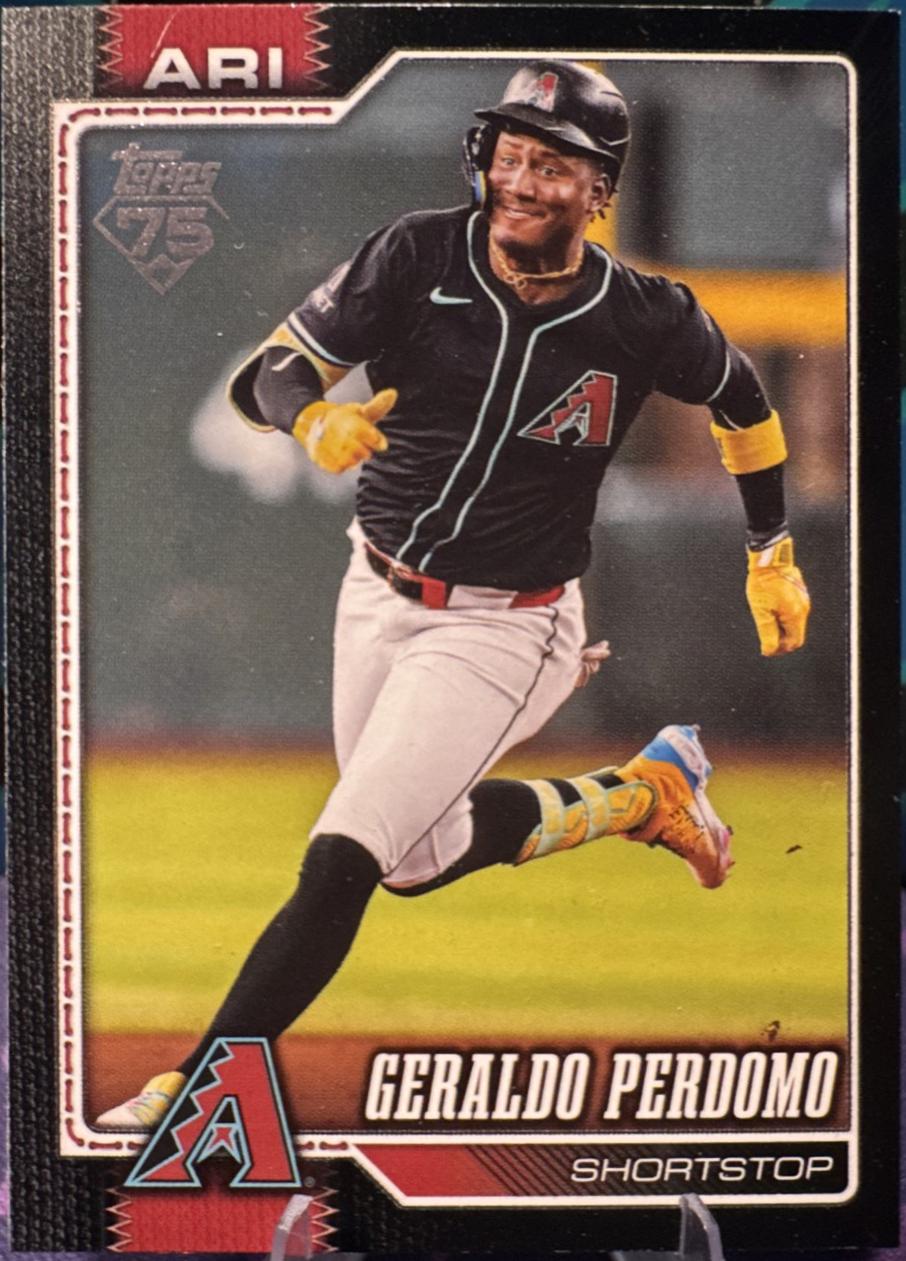 Geraldo Perdomo [Black Border] #257