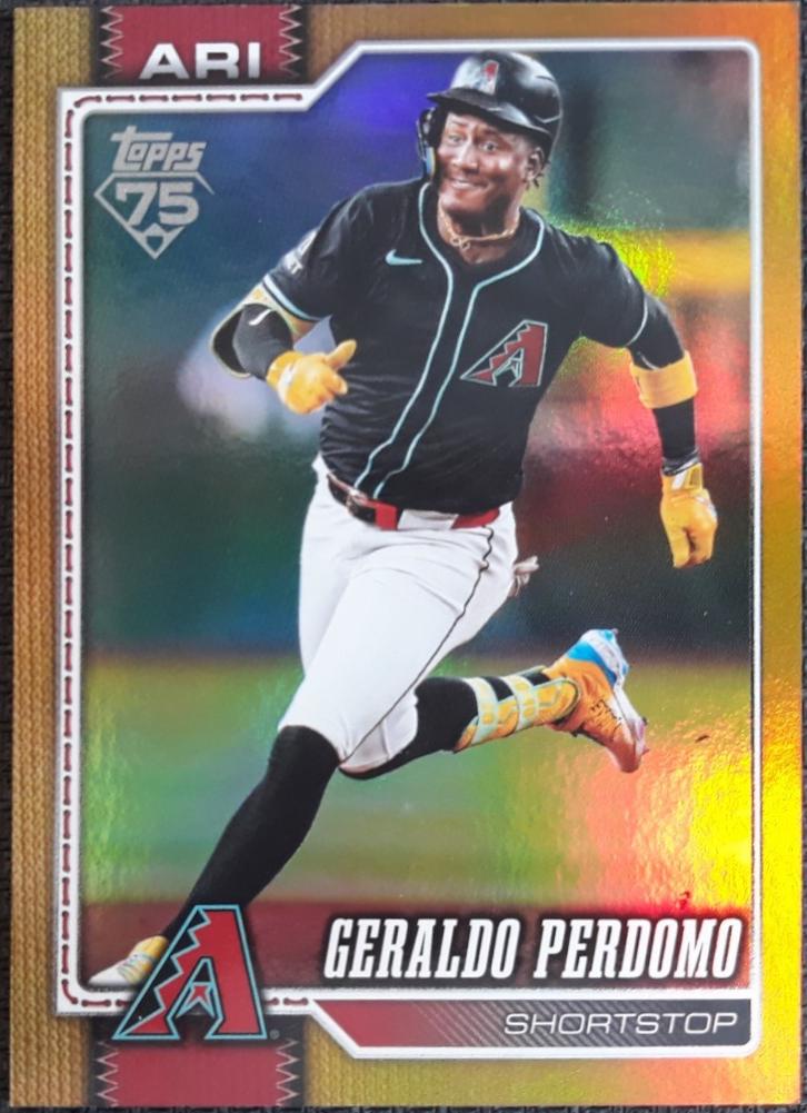 Geraldo Perdomo [Gold Sandglitter] #257