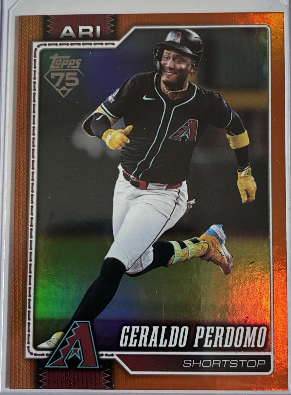 Geraldo Perdomo [Orange Sandglitter] #257