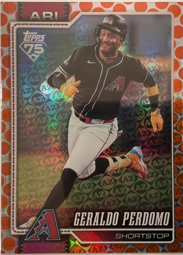Geraldo Perdomo [Orange Spring Training] #257