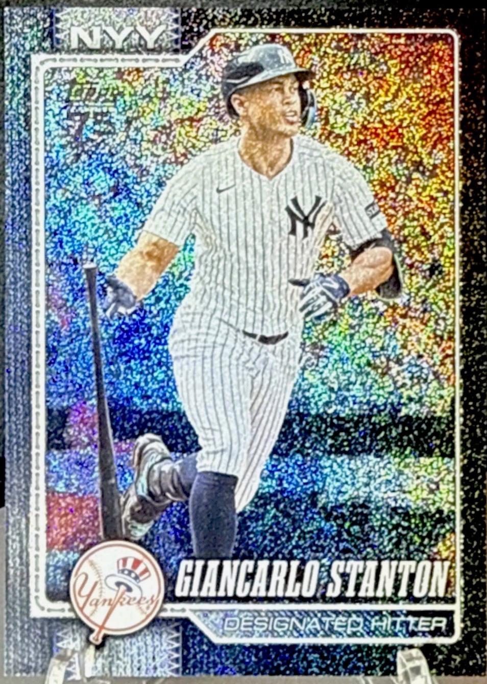 Giancarlo Stanton [Black Sandglitter] #341
