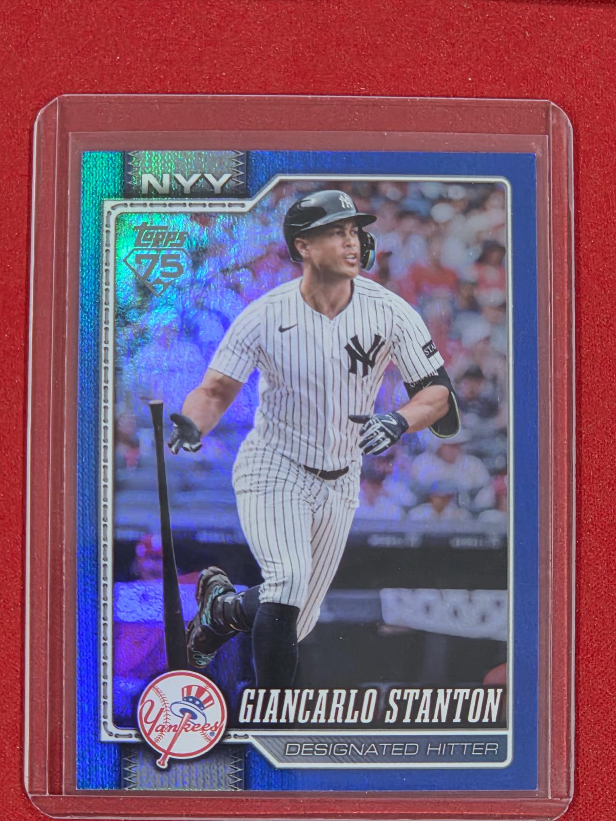 Giancarlo Stanton [Blue Rainbow] #341