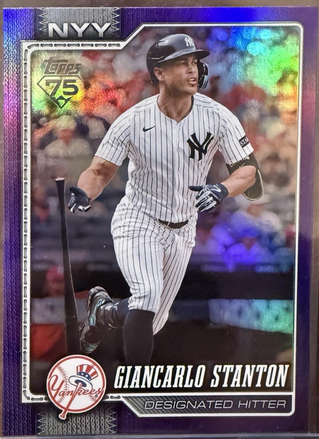 Giancarlo Stanton [Purple Holo] #341