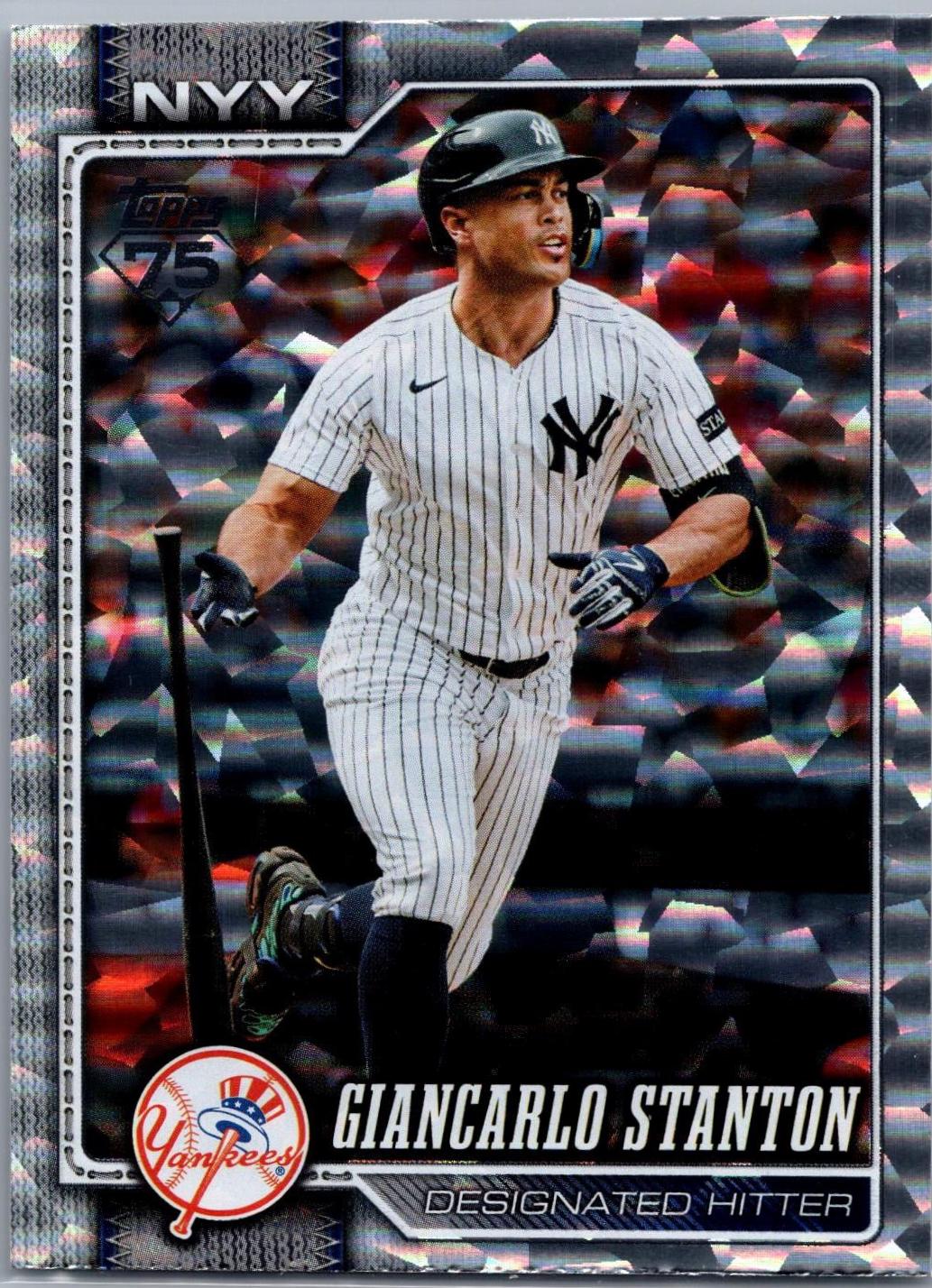 Giancarlo Stanton [Silver Crackleboard] #341