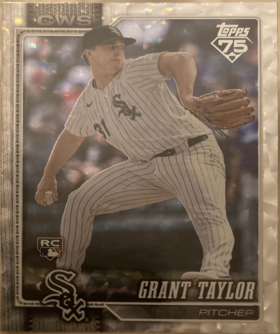 Grant Taylor [Silver Crackleboard Foil Board] #49
