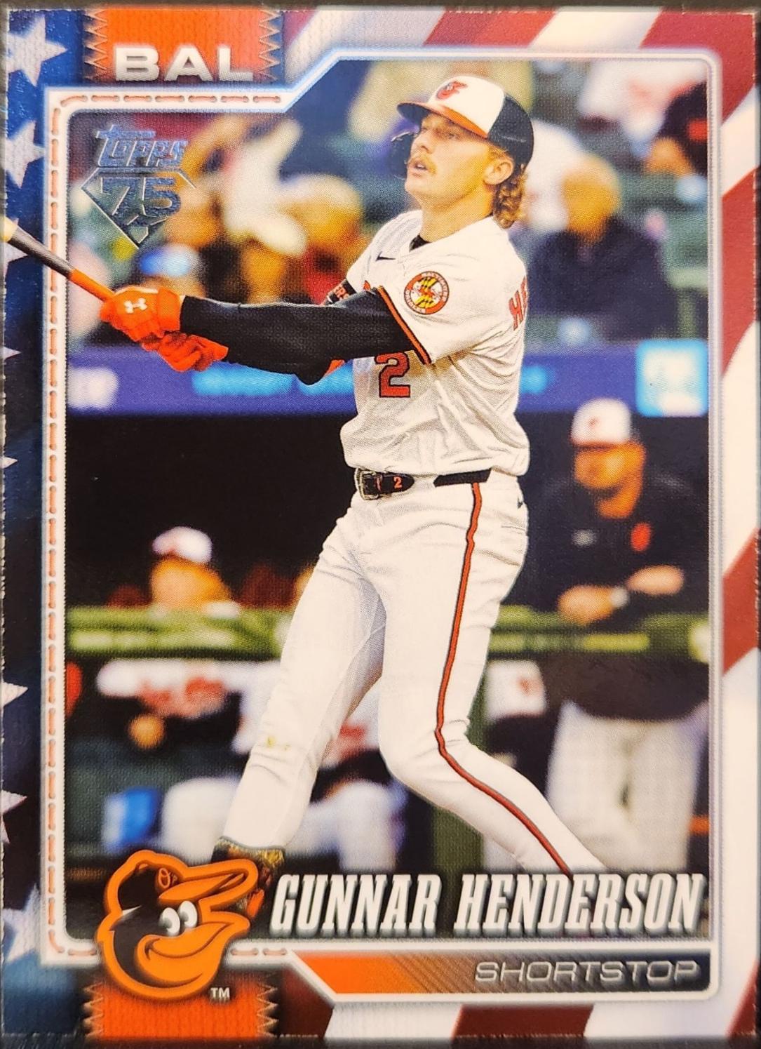 Gunnar Henderson [Black Border] #46