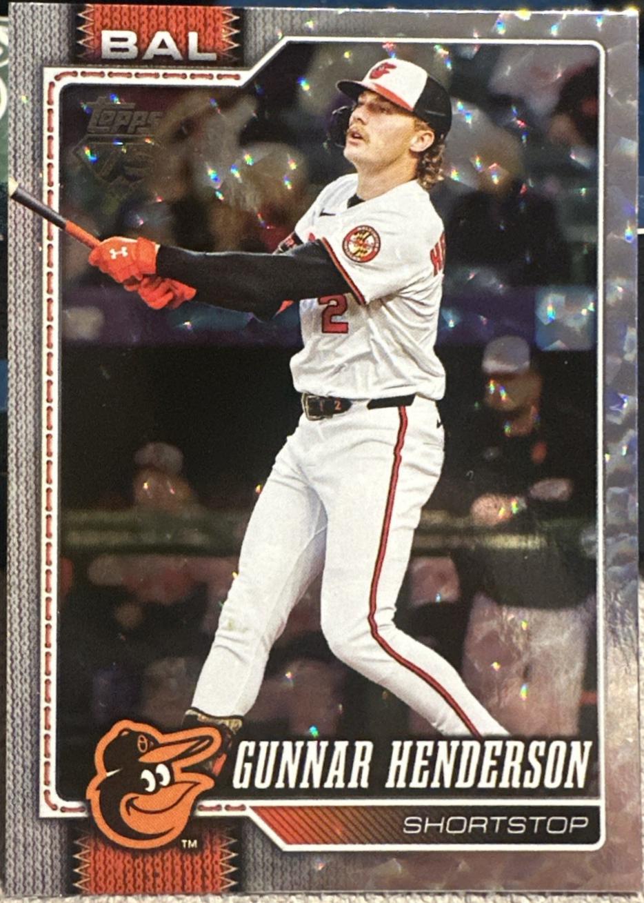 Gunnar Henderson [Silver Crackleboard Foil Board] #46