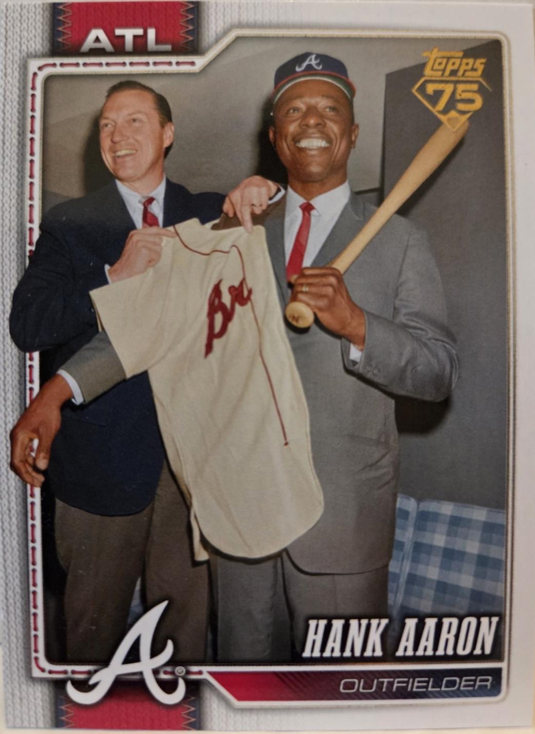Hank Aaron [Golden Mirror Legend Variation] #50