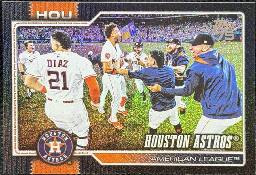 Houston Astros [Black Sandglitter] #89
