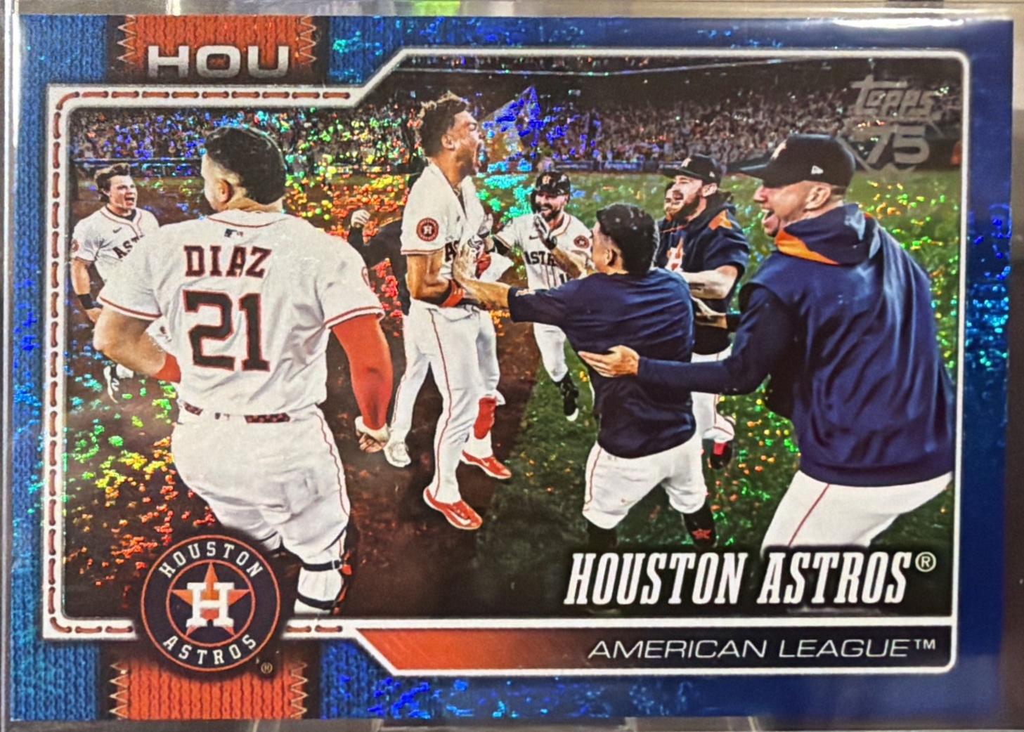 Houston Astros [Blue Holo] #89