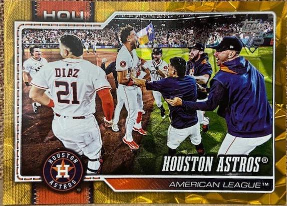 Houston Astros [Gold Diamante] #89