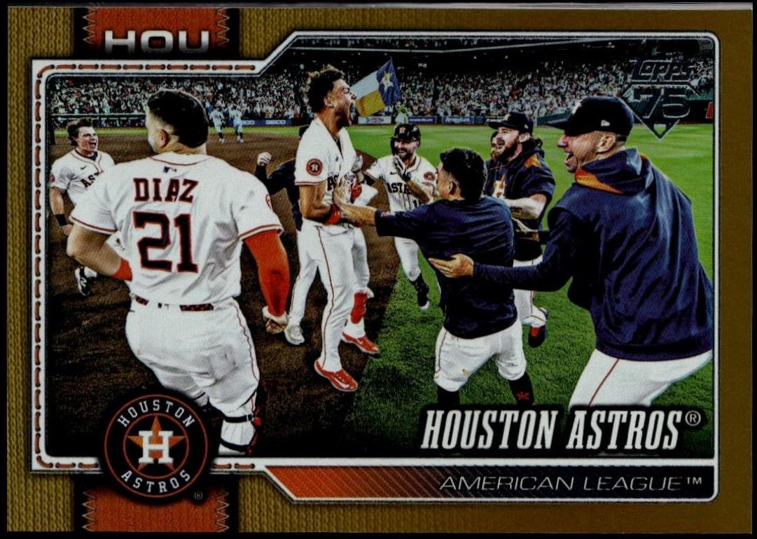 Houston Astros [Gold Rainbow] #89