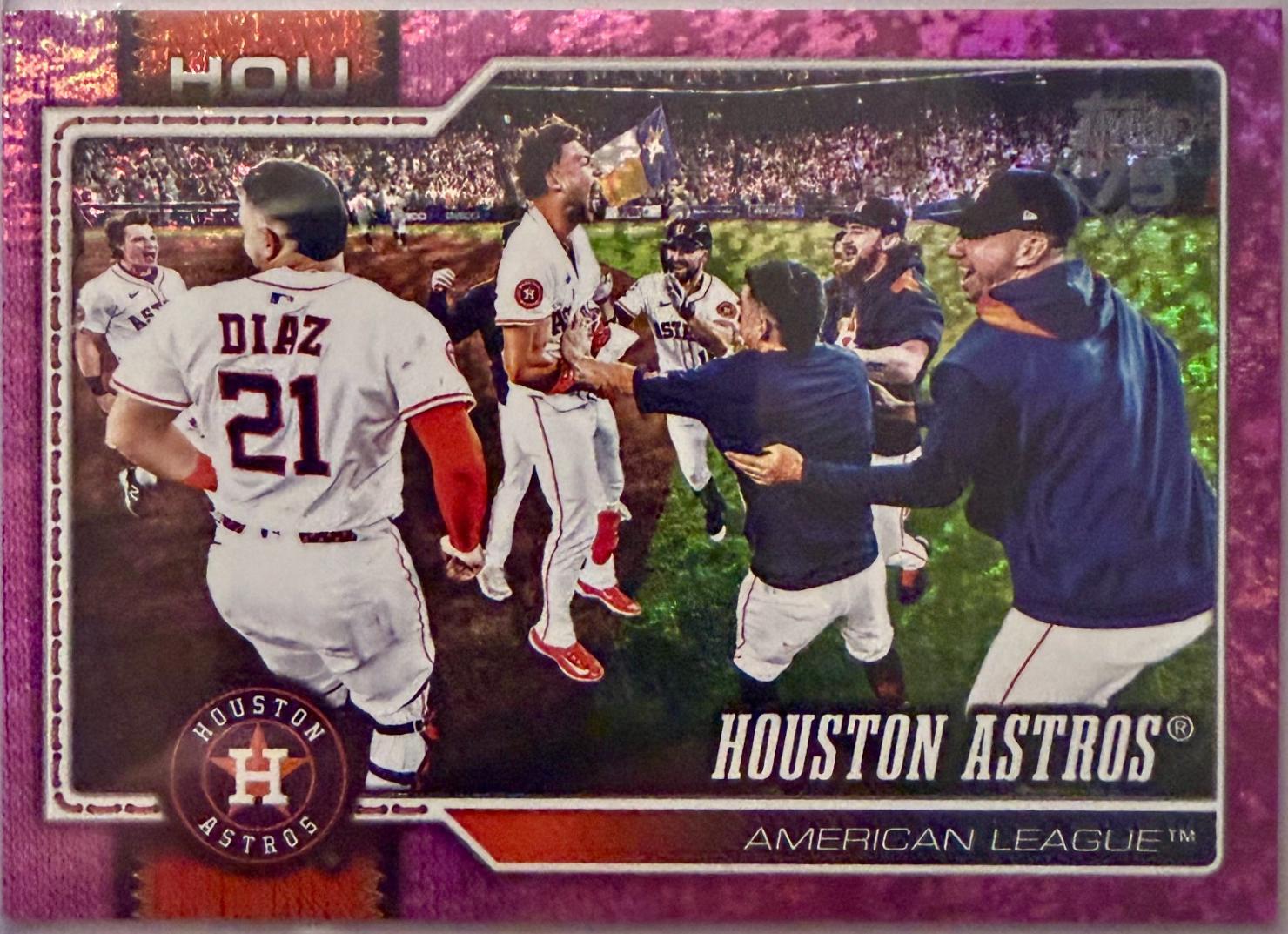 Houston Astros [Pink Holo] #89