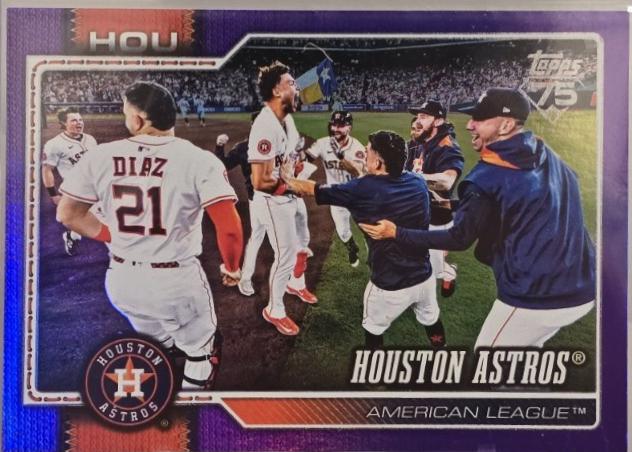 Houston Astros [Purple Rainbow] #89