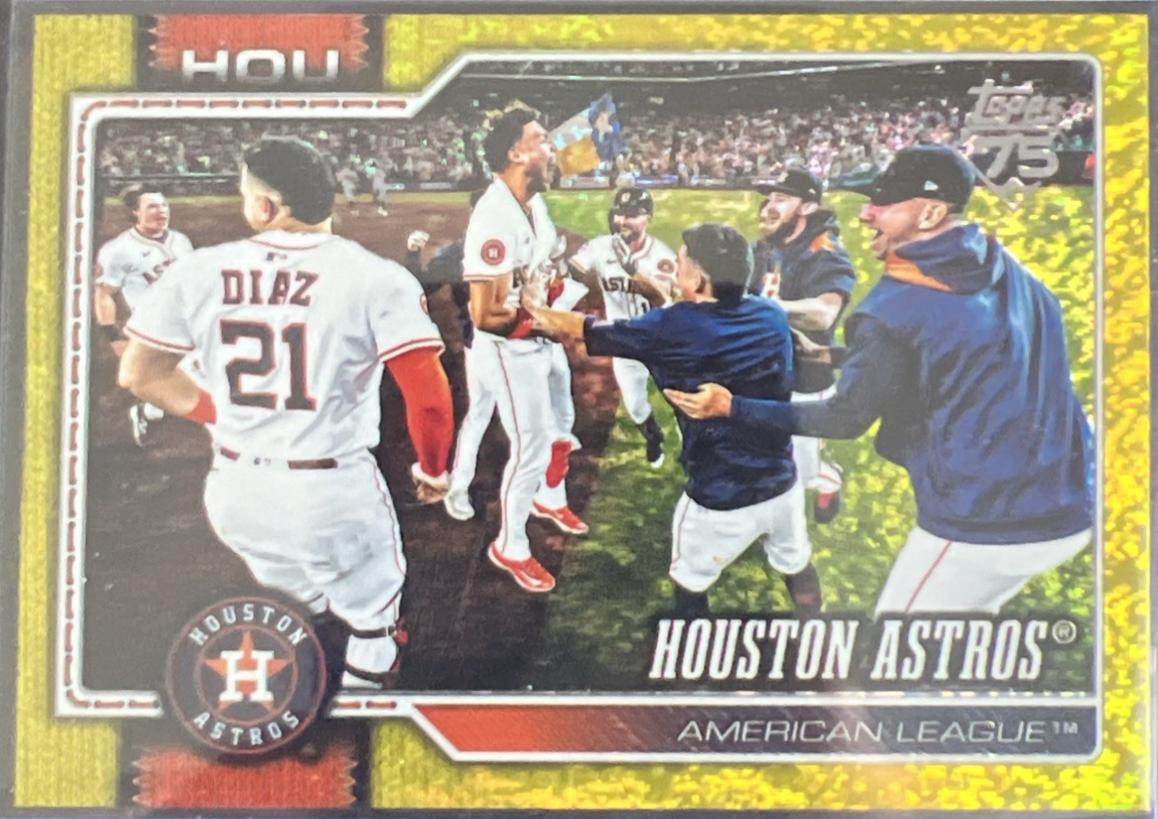 Houston Astros [Yellow Holo] #89