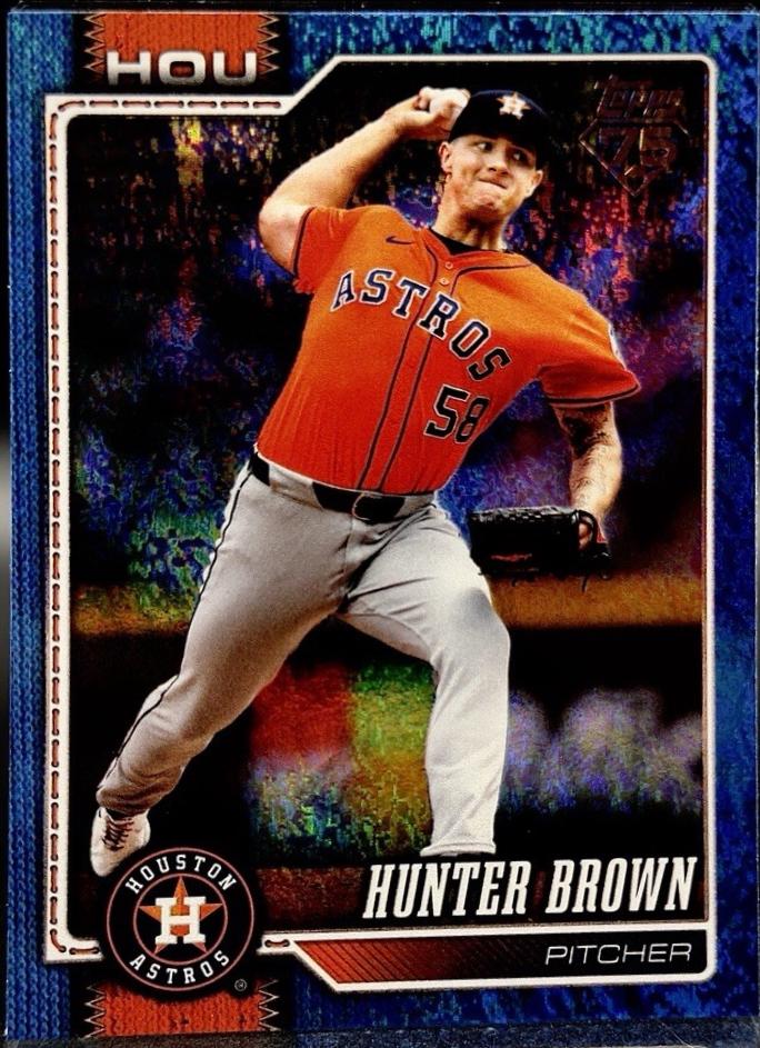 Hunter Brown [Blue Holo] #264