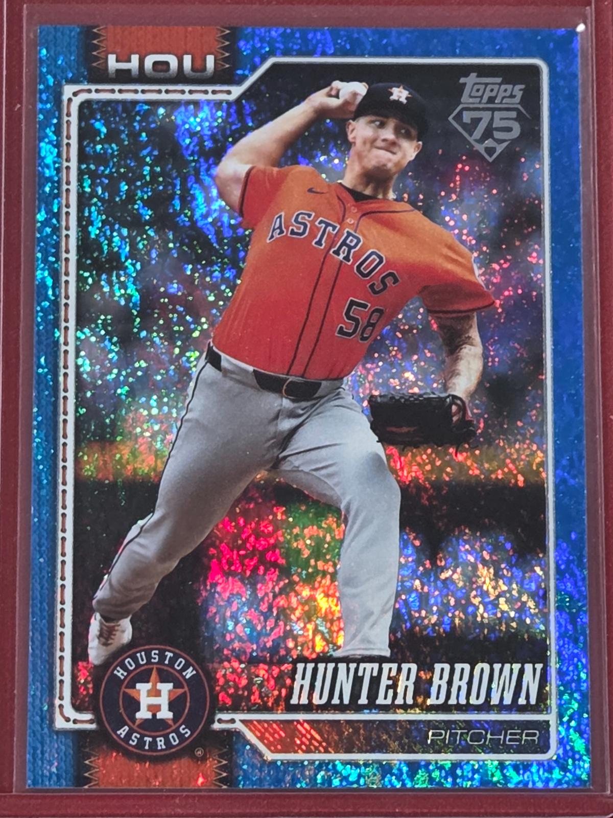 Hunter Brown [Blue Rainbow] #264