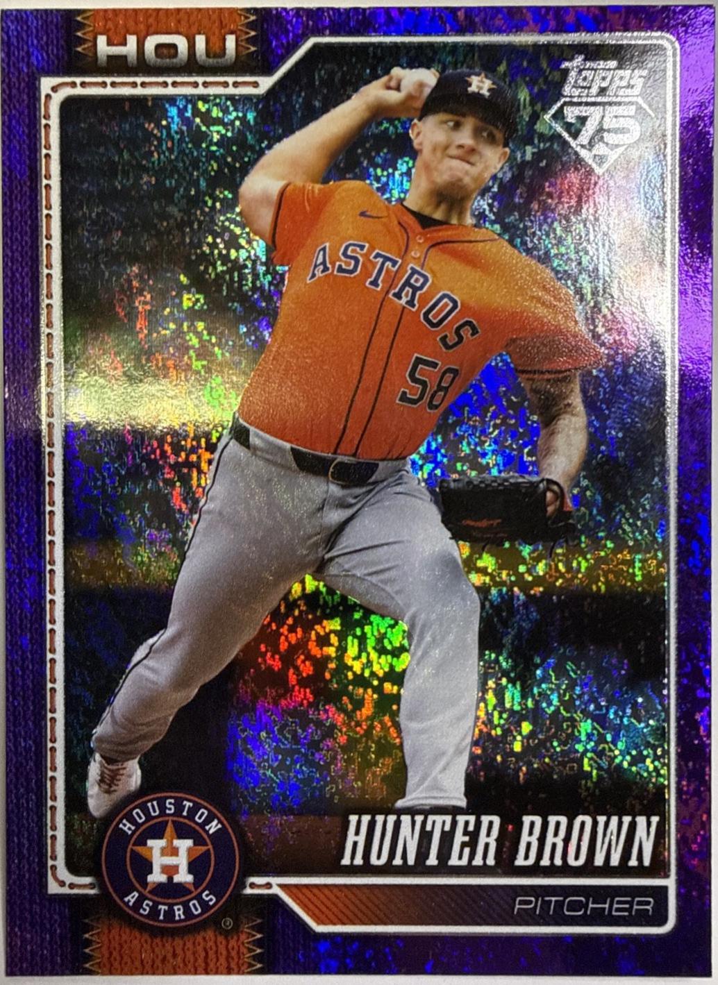 Hunter Brown [Purple Holo] #264
