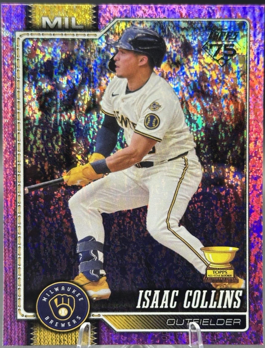 Isaac Collins [Purple Holo] #202