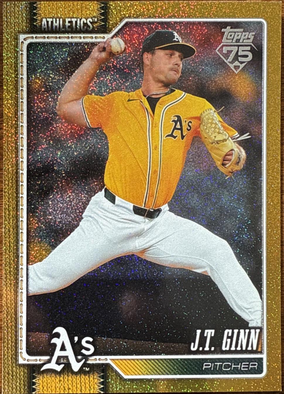 J.T. Ginn [Gold Sandglitter] #153